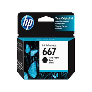 CARTUCHO ORIGINAL HP 667     NEGRO