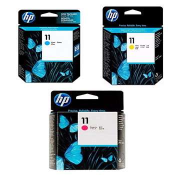 CARTUCHO ORIGINAL HP C4836/37/38 A (11) CYAN MAGENTA Y AMARILLO