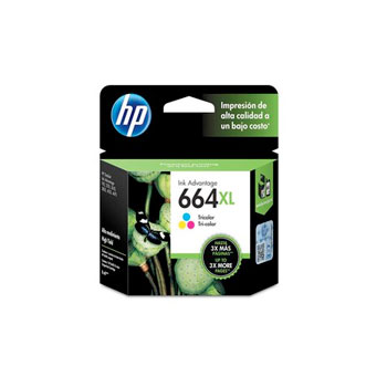 CARTUCHO ORIGINAL HP  F6V30A    ( 664XL ) COLOR