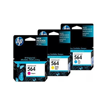 CARTUCHO ORIGINAL HP CB318WL (564) CYAN/ MAGENTA/AMARILLO