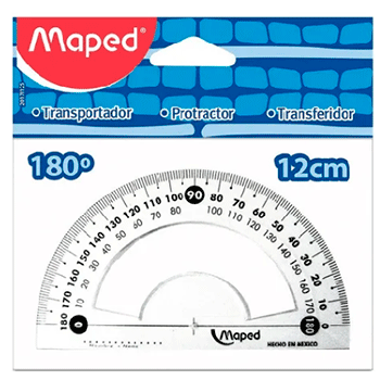 TRANSPORTADOR 180º MAPED