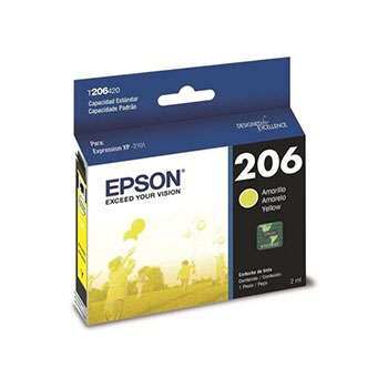 CARTUCHO ORIGINAL EPSON STYLUS 206 AMARILLO