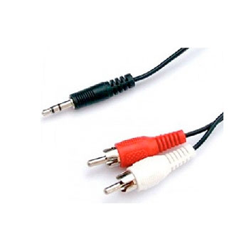 CABLE MINI PLUG STEREO  2 CONEC.      ( COD 41 )