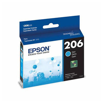 CARTUCHO ORIGINAL EPSON STYLUS 206 CYAN