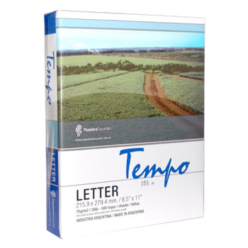 RESMA TEMPO 75GRS CARTA